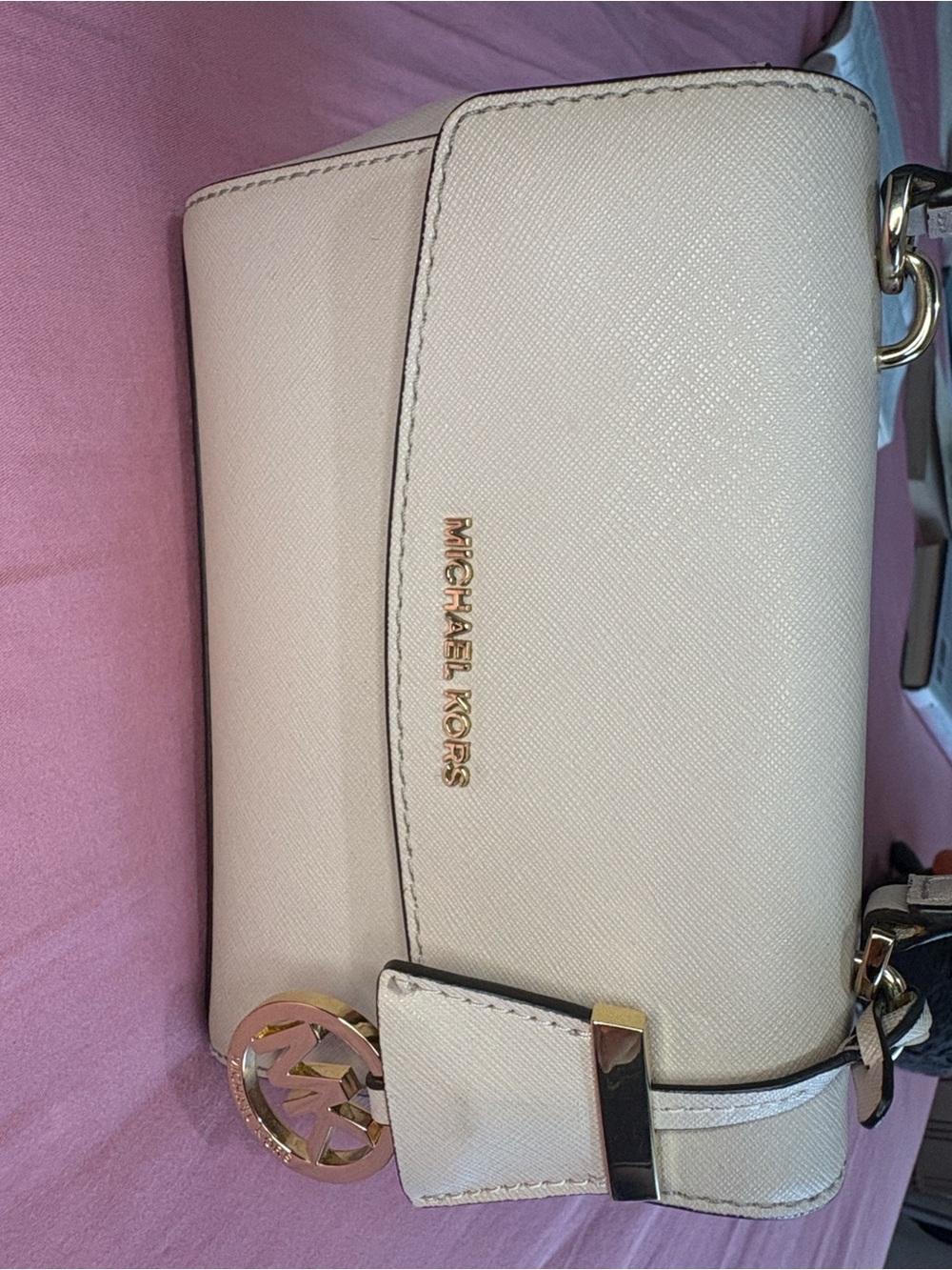 Michael Kors Pink Ava Mini Top-Handle Crossbody - Picture 12 of 16